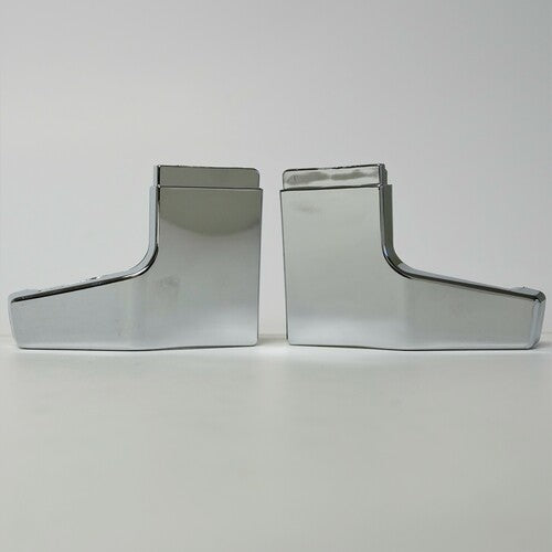 WB15X5189 Genuine GE Oven Range Door Handle End Caps Chrome