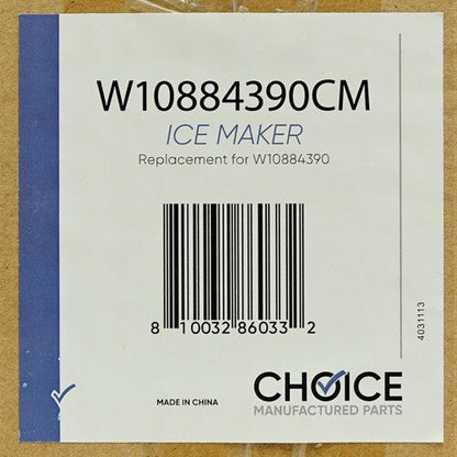 Refrigerator Icemaker for W10884390 Whirlpool Maytag